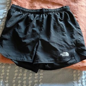 EUC woman’s north face running shorts size M